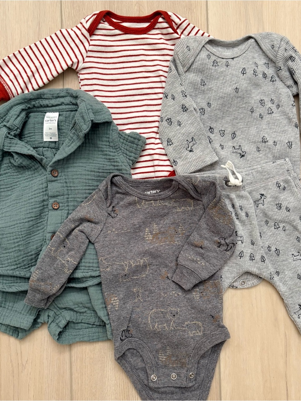 Mixed 3m clothes